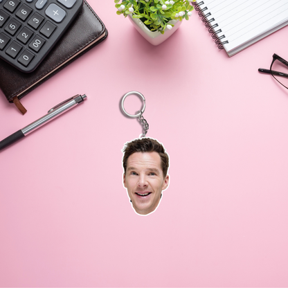 Benedict Cumberbatch 2 Layer Acrylic Keychain | Fan Gift