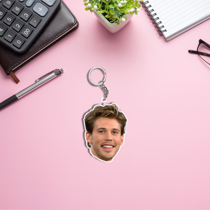 Austin Butler 2 Layer Acrylic Keychain