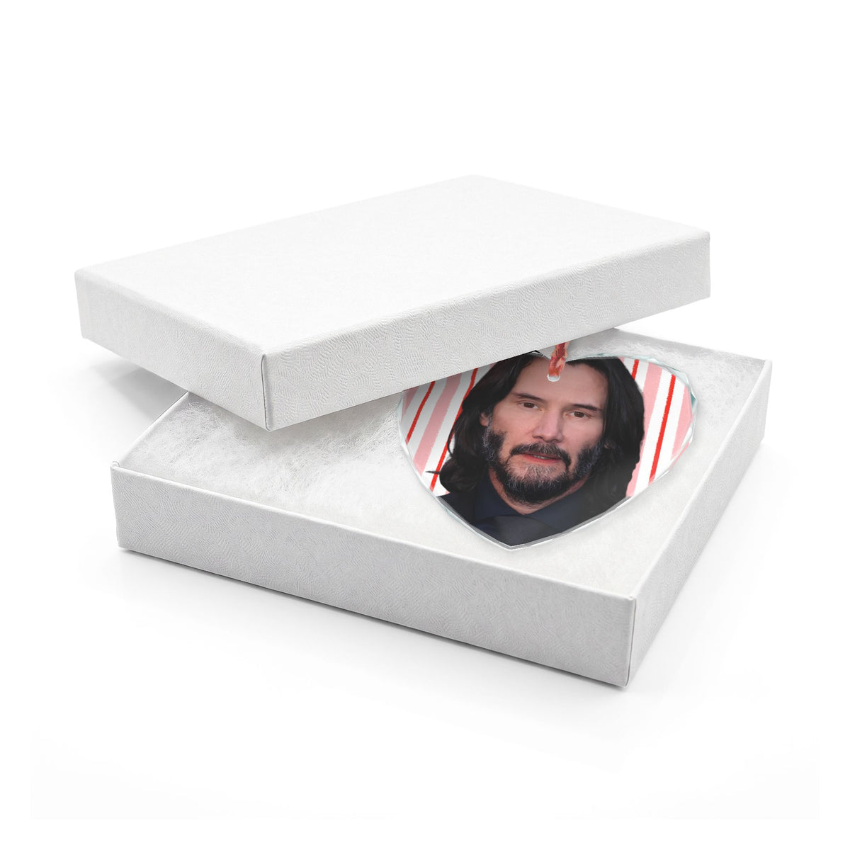 Keanu Reeves Christmas Ornament | Celebrity Fan Gift Keepsake