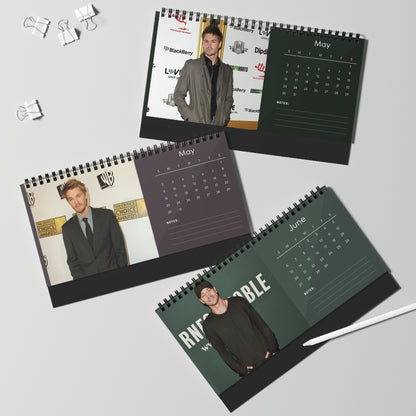 Chad Michael Murray 2027 Desk Calendar Vol 3 | Spiral Bound Photo Calendar | Fan Gift