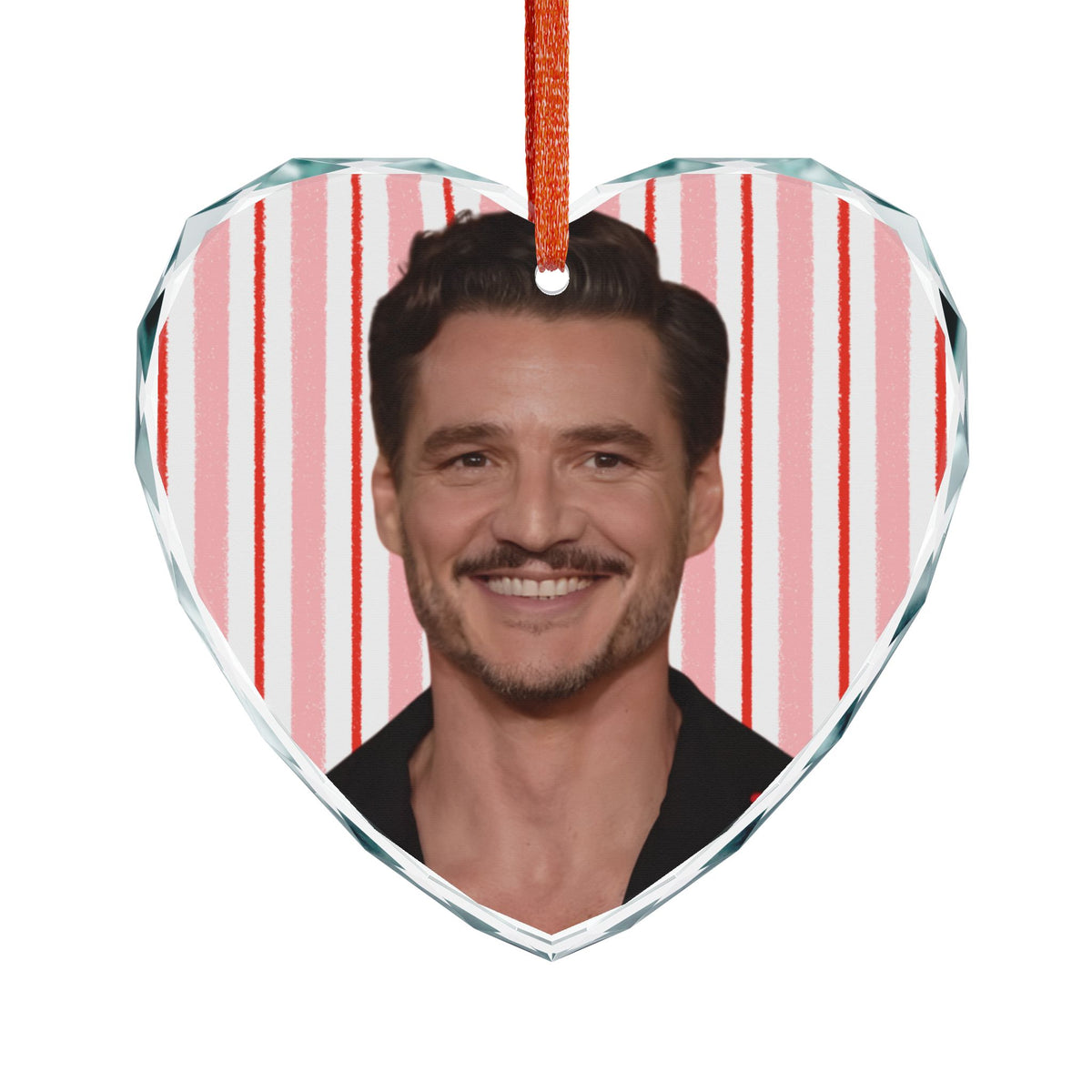 Pedro Pascal Christmas Ornament | Celebrity Fan Gift Keepsake