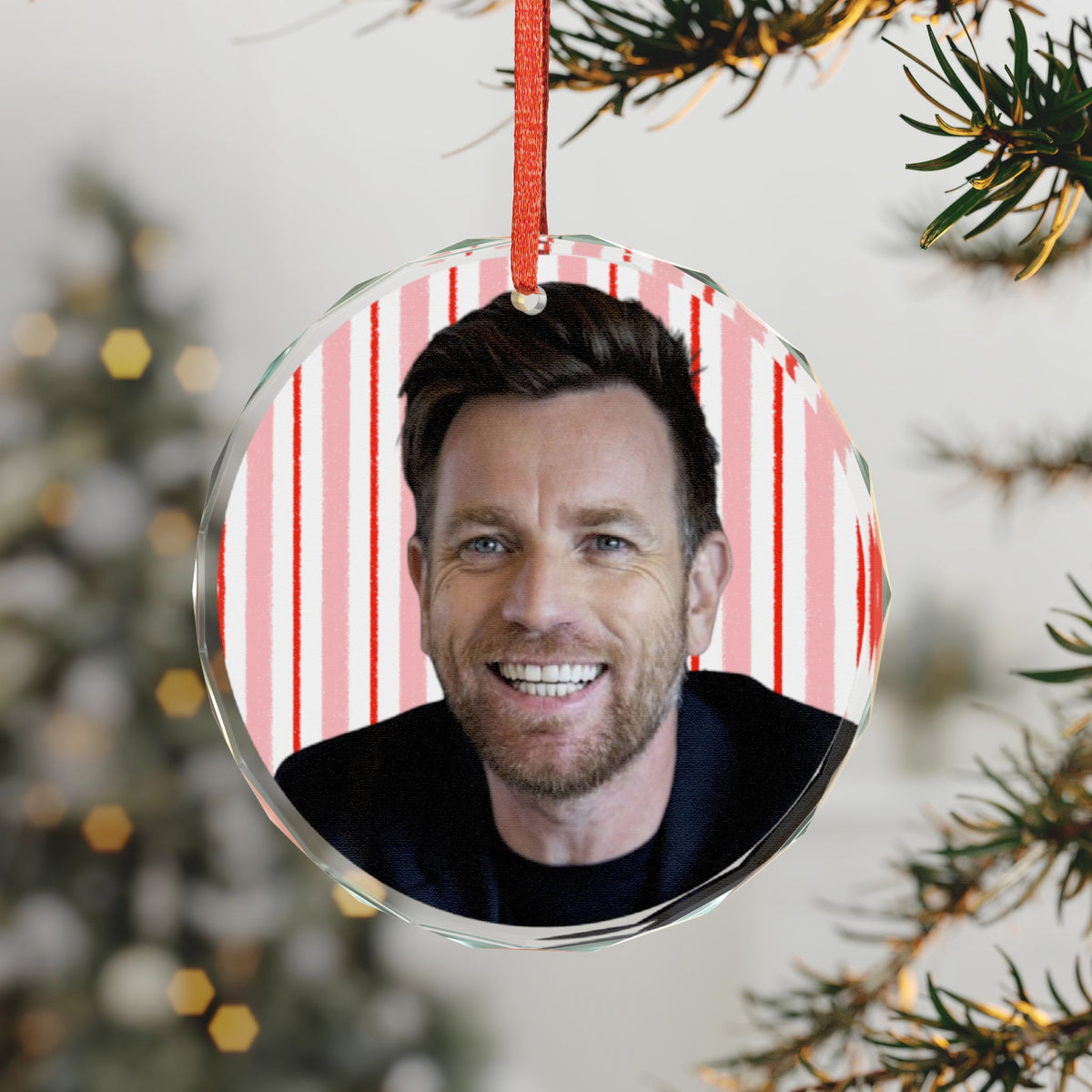 Ewan McGregor Christmas Ornament | Celebrity Fan Gift Keepsake