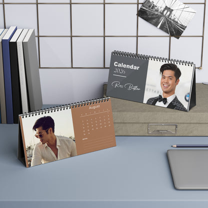 Ross Butler 2026 Desk Calendar | Premium Celebrity Photo Calendar | Stylish Desk Decor & Fan Gift