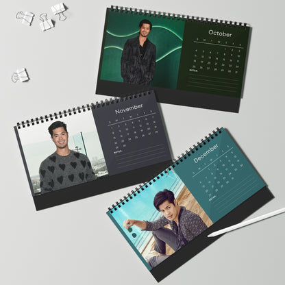Ross Butler 2026 Desk Calendar | Premium Celebrity Photo Calendar | Stylish Desk Decor & Fan Gift