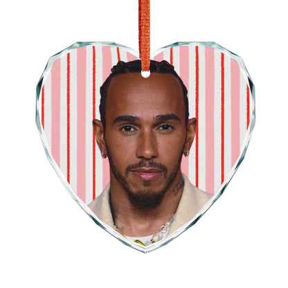 Lewis Hamilton Christmas Ornament | Celebrity Fan Gift Keepsake