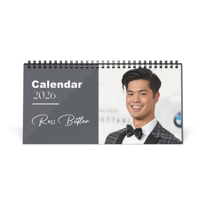 Ross Butler 2026 Desk Calendar | Premium Celebrity Photo Calendar | Stylish Desk Decor & Fan Gift
