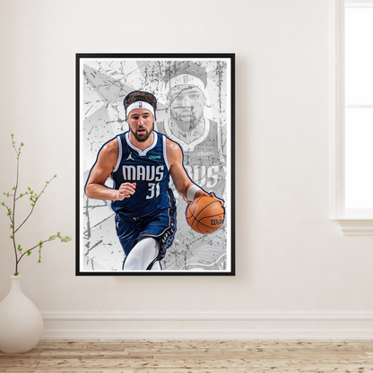 Klay Thompson Matte Paper Poster, Frames & Hanger