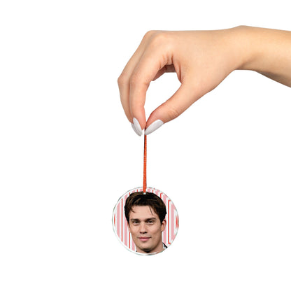 Nicholas Galitzine Christmas Ornament | Celebrity Fan Gift Keepsake