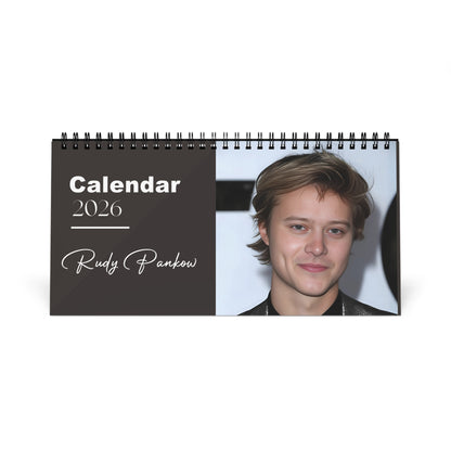 Rudy Pankow 2026 Desk Calendar | Premium Celebrity Photo Calendar | Outer Banks Star | Stylish Fan Gift