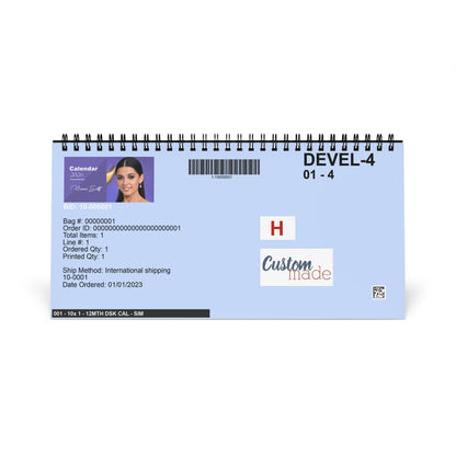 Naomi Scott 2026 Desk Calendar | Premium Spiral Bound Celebrity Photo Calendar | High-Quality Fan Gift & Desk Décor