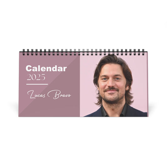 Lucas Bravo 2025 Desk Calendar | Lucas Bravo Calendar | Fan GIft