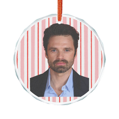 Sebastian Stan Christmas Ornament | Celebrity Fan Gift Keepsake