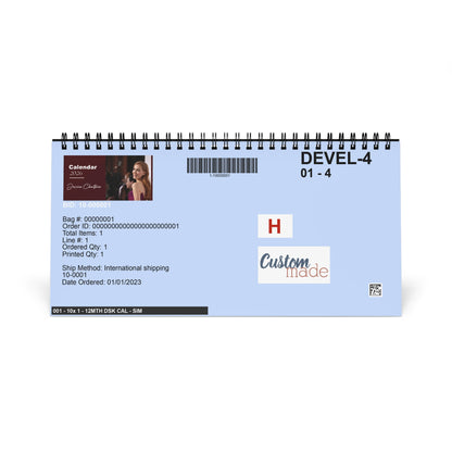 Jessica Chastain 2026 Desk Calendar | Premium Spiral Bound Celebrity Photo Calendar | High-Quality Fan Gift & Desk Décor