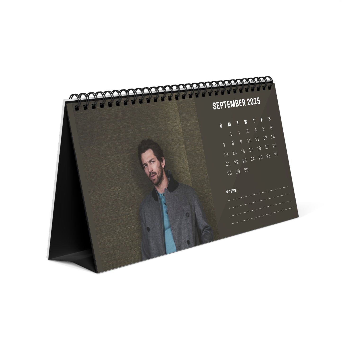 Michiel Huisman 2025 Desk Calendar | Michiel Huisman Calendar | Fan Gift