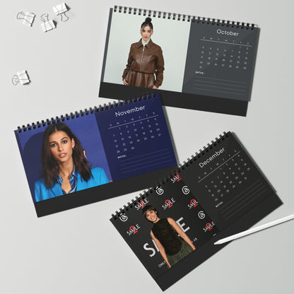 Naomi Scott 2027 Desk Calendar Vol 2 | Spiral Bound Photo Calendar | Fan Gift