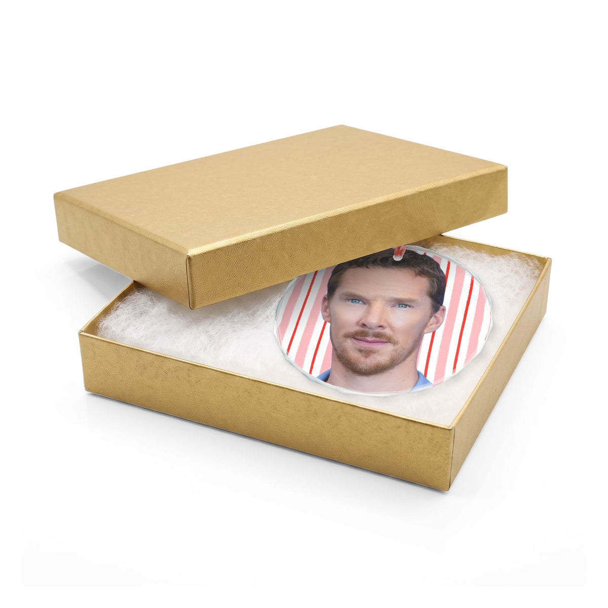 Benedict Cumberbatch Christmas Ornament | Celebrity Fan Gift Keepsake
