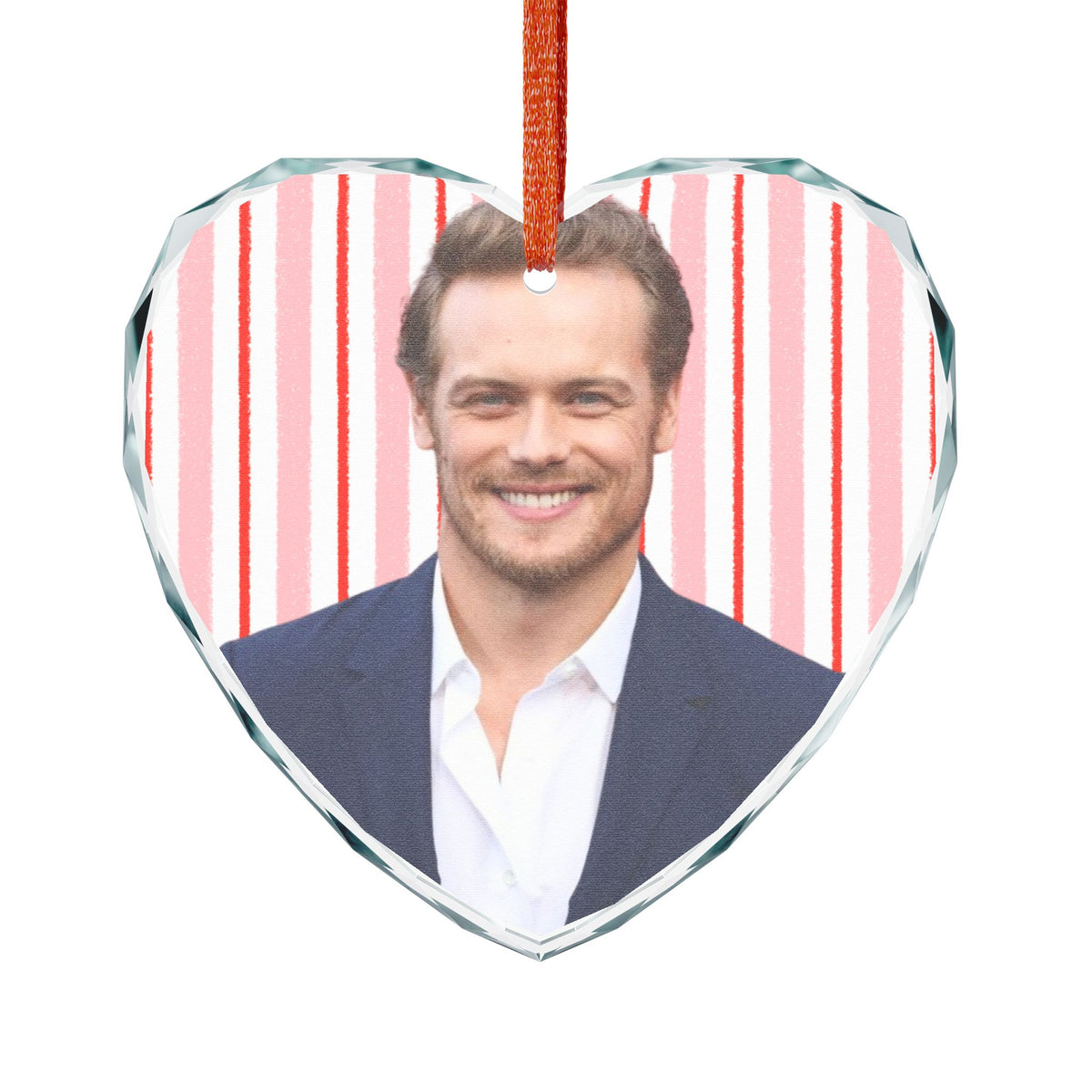 Sam Heughan Christmas Ornament | Celebrity Fan Gift Keepsake