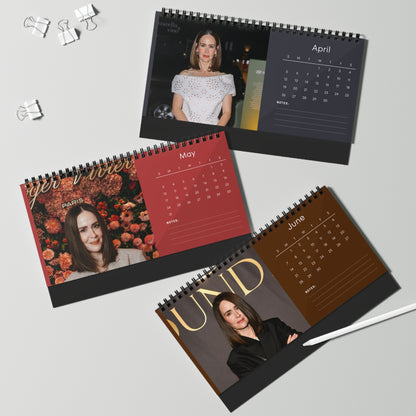 Sarah Paulson 2026 Desk Calendar | Celebrity Photo Calendar | Stylish Desk Accessory & Perfect Fan Gift