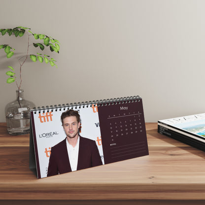 Boyd Holbrook 2026 Desk Calendar | The Predator  Narcos Actor Planner | Hollywood Star Gift | Movie  TV Decor