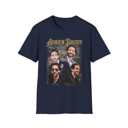 Adrien Brody Art T-Shirt Unisex Soft-Style T-Shirt  - Fan T-Shirt Premium Collection