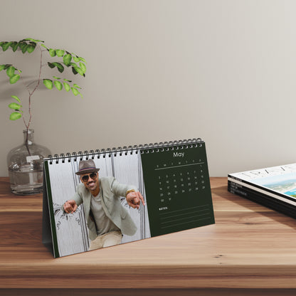 Shemar Moore 2027 Desk Calendar Vol 2 | Spiral Bound Photo Calendar | Fan Gift
