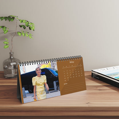 Brie Larson 2027 Desk Calendar Vol 4 | Spiral Bound Photo Calendar | Fan Gift