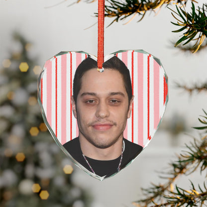 Pete Davidson Christmas Ornament | Celebrity Fan Gift Keepsake