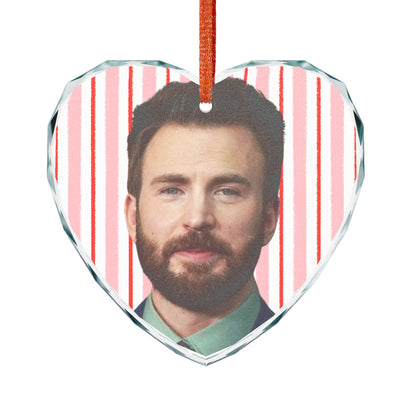 Chris Evans Christmas Ornament | Celebrity Fan Gift Keepsake