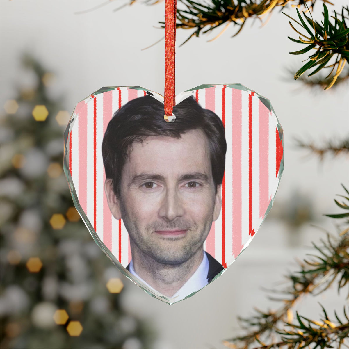 David Tennant Christmas Ornament | Celebrity Fan Gift Keepsake