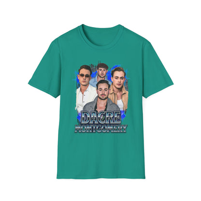 Dacre Montgomery Unisex T-Shirt | Power Ranger & Stranger Things Icon Graphic Tee | Perfect Gift for Fans
