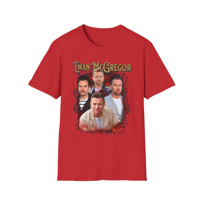 Ewan McGregor Art T-Shirt  - Fan T-Shirt Premium Collection