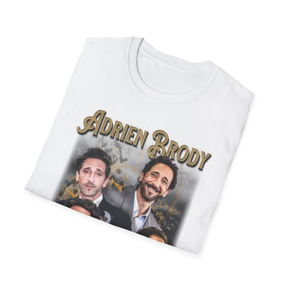 Adrien Brody Art T-Shirt Unisex Soft-Style T-Shirt  - Fan T-Shirt Premium Collection
