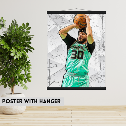 Seth Curry Matte Paper Poster, Frames & Hanger