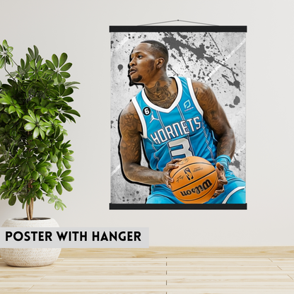Terry Rozier Matte Paper Poster, Frames & Hanger, NBA Fan Gift