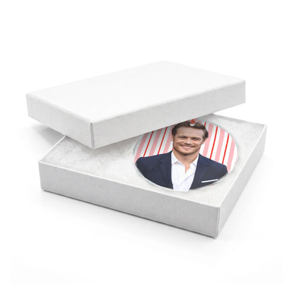 Sam Heughan Christmas Ornament | Celebrity Fan Gift Keepsake