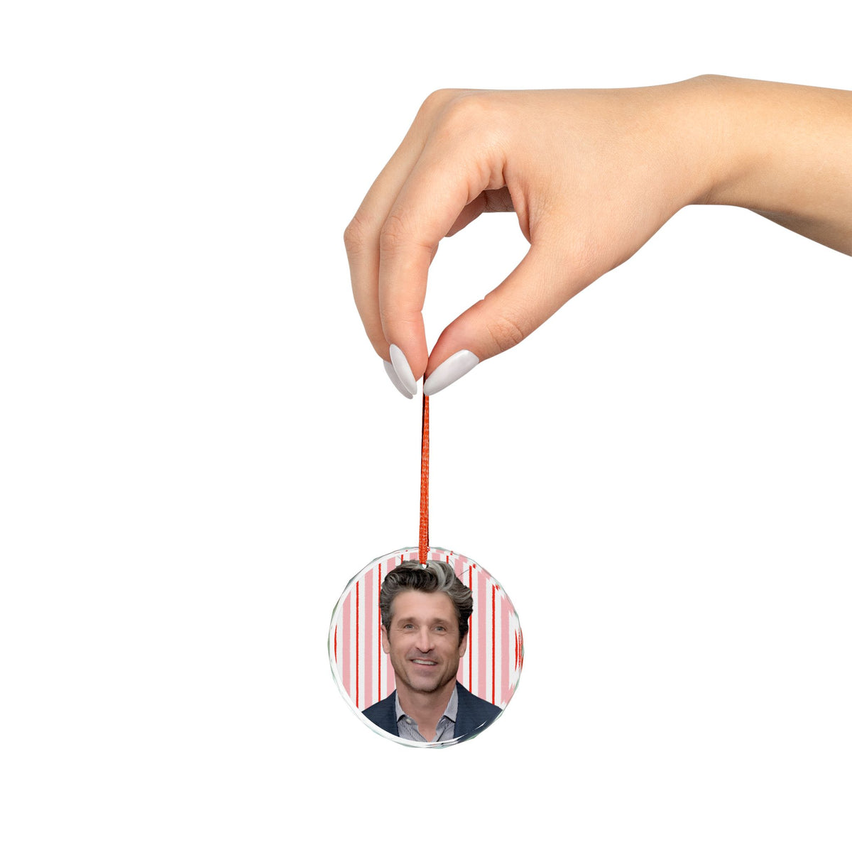 Patrick Dempsey Christmas Ornament | Celebrity Fan Gift Keepsake