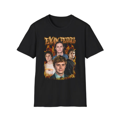 Evan Peters Art T-Shirt  - Fan T-Shirt Premium Collection