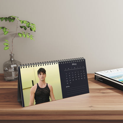 Taylor Zakhar Perez 2027 Desk Calendar Vol 2 | Spiral Bound Photo Calendar | Fan Gift