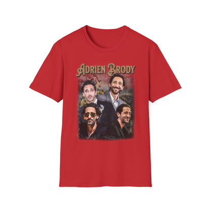 Adrien Brody Art T-Shirt Unisex Soft-Style T-Shirt  - Fan T-Shirt Premium Collection