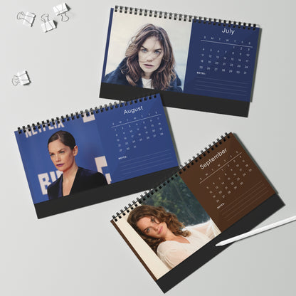 Ruth Wilson 2027 Desk Calendar Vol 4 | Spiral Bound Photo Calendar | Fan Gift