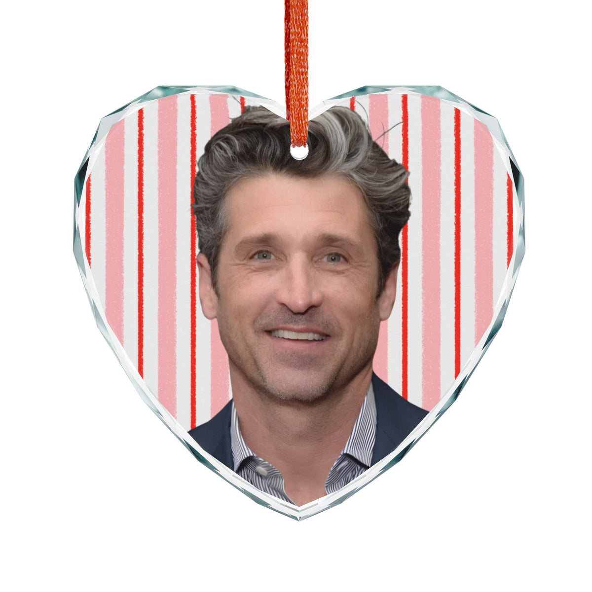 Patrick Dempsey Christmas Ornament | Celebrity Fan Gift Keepsake