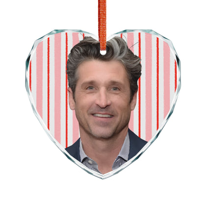 Patrick Dempsey Christmas Ornament | Celebrity Fan Gift Keepsake
