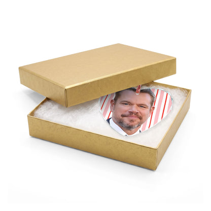 Matt Damon Christmas Ornament | Celebrity Fan Gift Keepsake