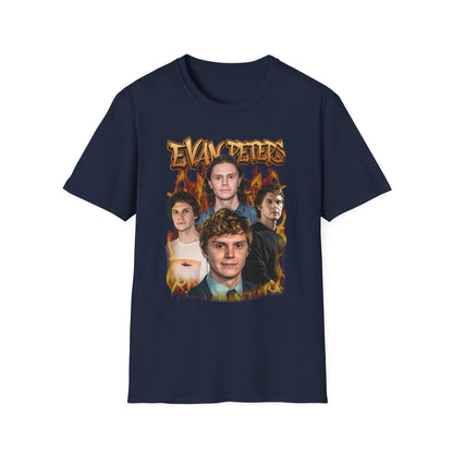 Evan Peters Art T-Shirt  - Fan T-Shirt Premium Collection