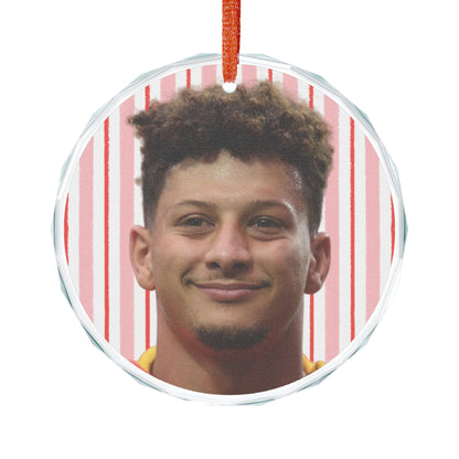 Patrick Mahomes Christmas Ornament | Celebrity Fan Gift Keepsake
