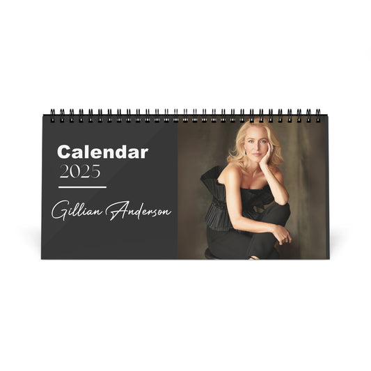 Gillian Anderson 2025 Desk Calendar | Gillian Anderson Calendar | Fan Gift