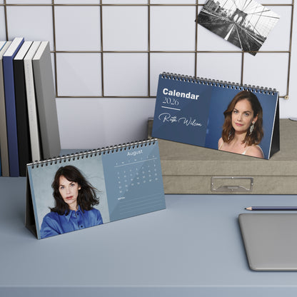 Ruth Wilson 2026 Desk Calendar | Elegant Celebrity Photo Calendar | Premium Fan Gift for Desk or Office