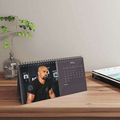 Shemar Moore 2027 Desk Calendar Vol 1 | Spiral Bound Photo Calendar | Fan Gift
