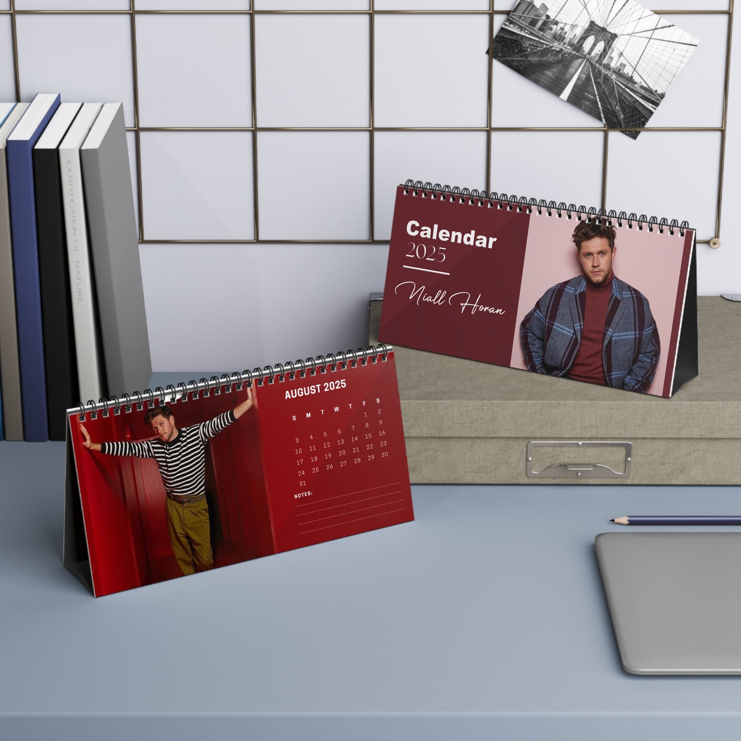 Niall Horan 2024 Desk Calendar | Niall Horan Calendar | Fan Gift