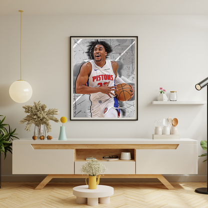 Jaden Ivey Premium Matte Paper Poster, Frames & Hanger
